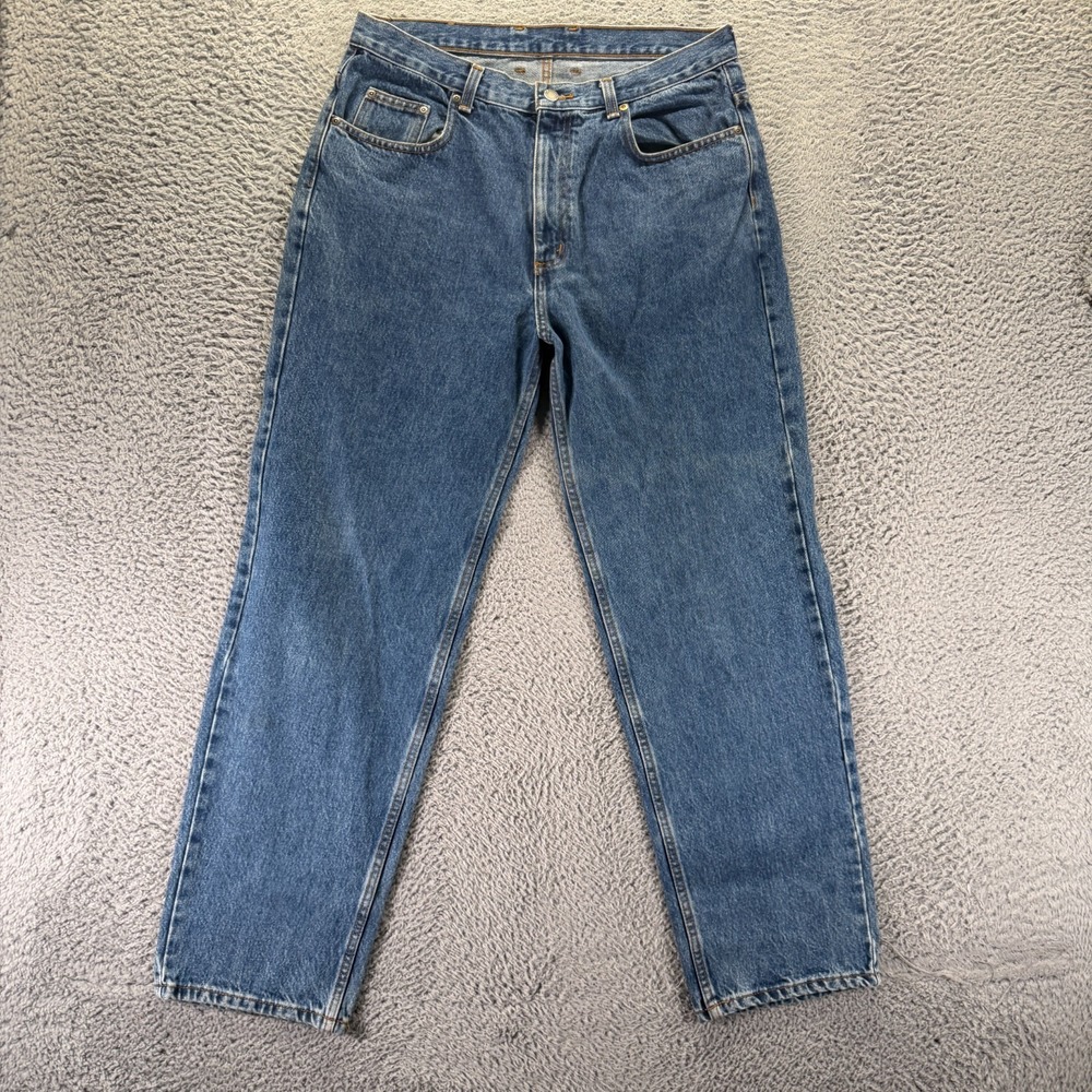 Member's Mark Jeans Mens 34x32 Blue Cotton Denim Straight Leg Streetwear Travel